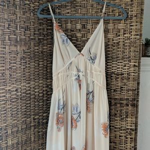 Astr the label midi floral dress